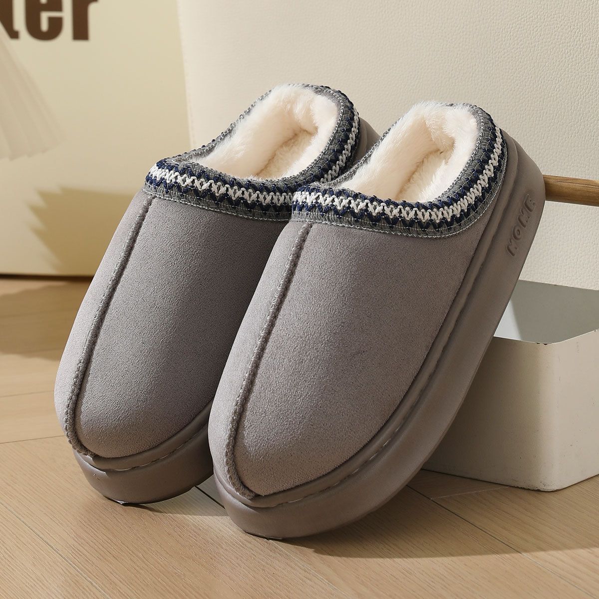 Women's Soft EVA Indoor Plush Slip-On Slippers