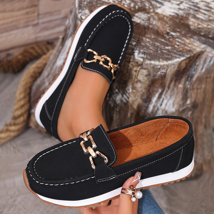 Comfortable Metal Slip-on Shoes