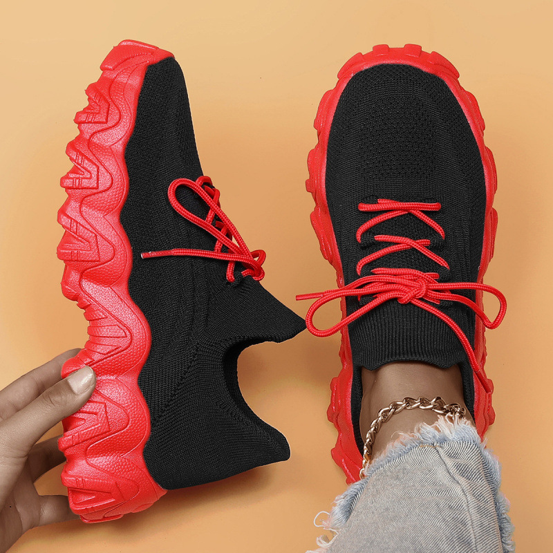Women's Breathable Fabric Socks Sneakers