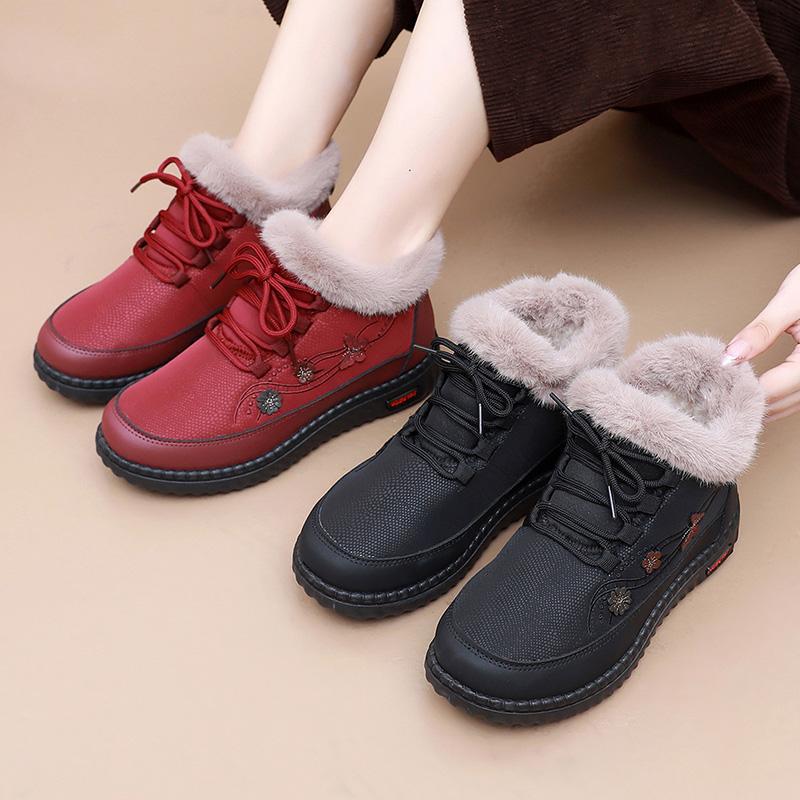 Women's Non-slip Comfortable Fleece-lined Warm Snow Boots