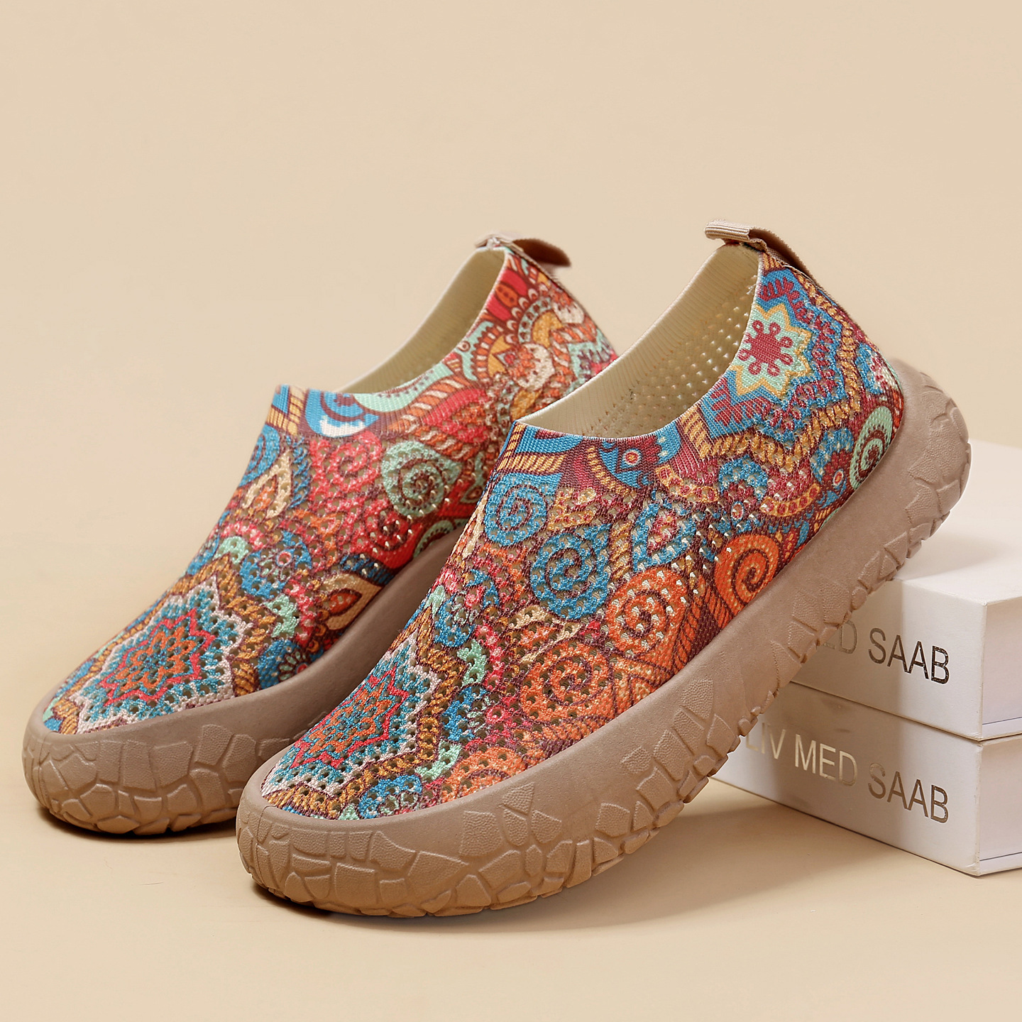 Women's Breathable Lightweight Non-Slip Walking Shoes