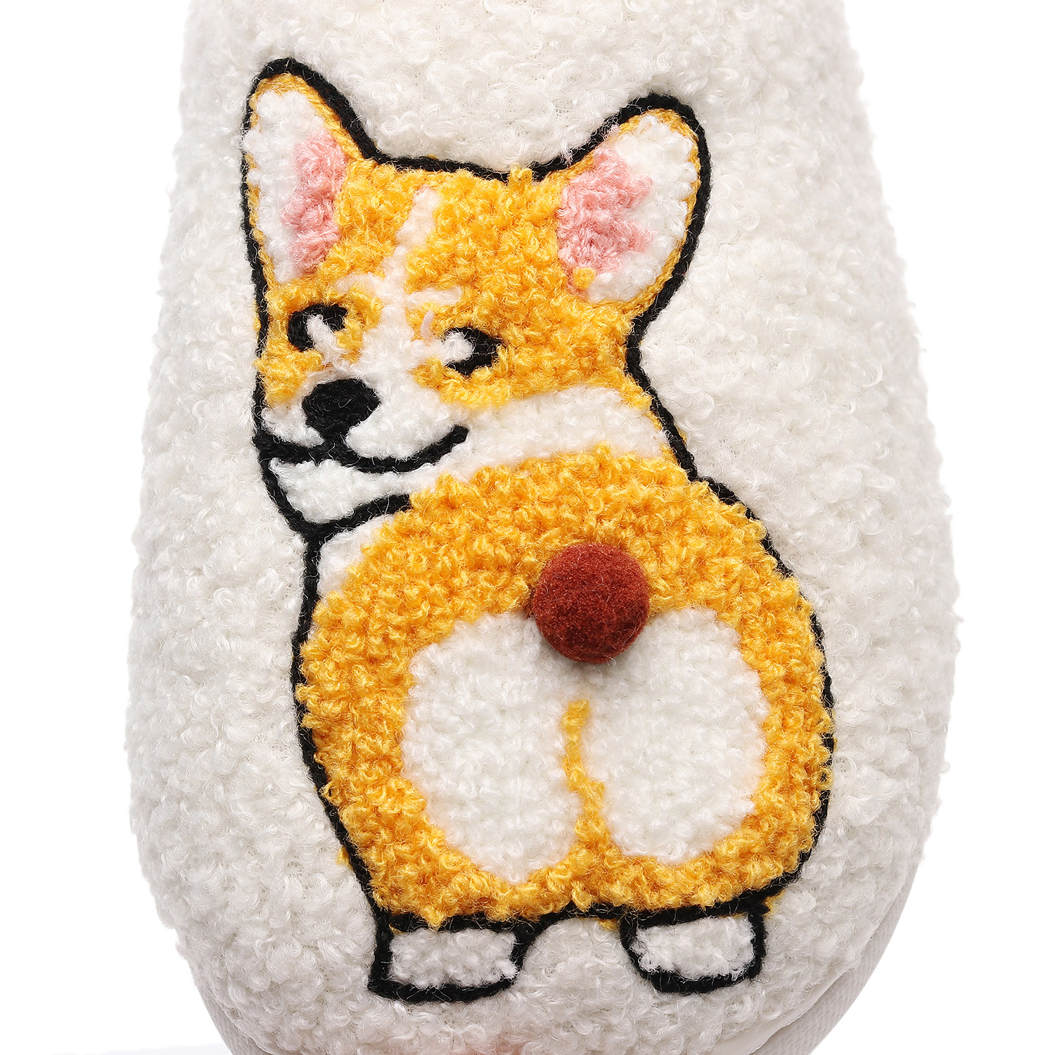 Corgi Couple Cotton Slippers