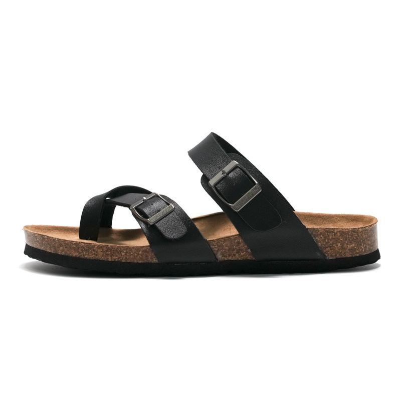 Women's Flat Cork Toe Post Sandals