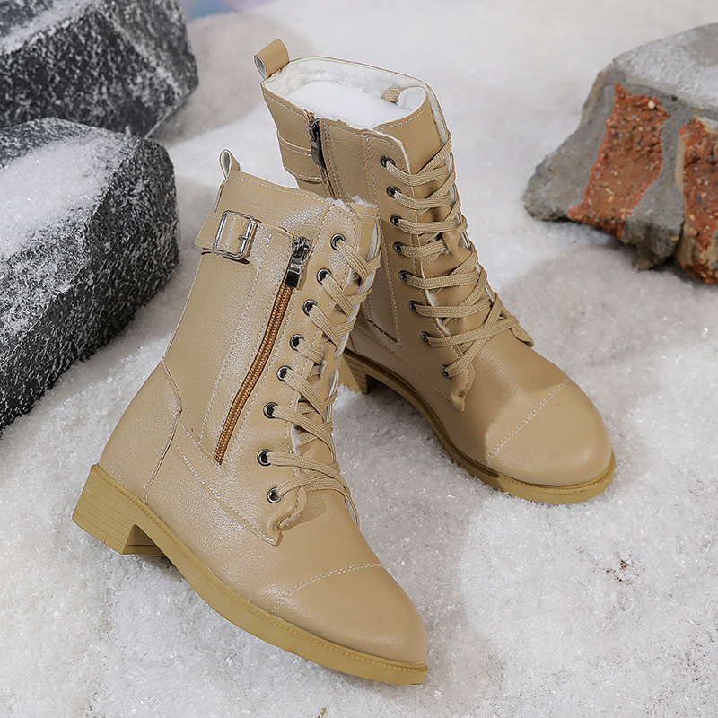 Women's Vintage Classic Simple Cool Durable Mid-calf Boots
