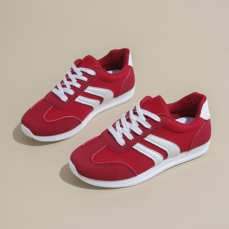 Women'S Classic Comfortable Casual Lace-Up Lightweight Non-Slip Athletic Sneakers