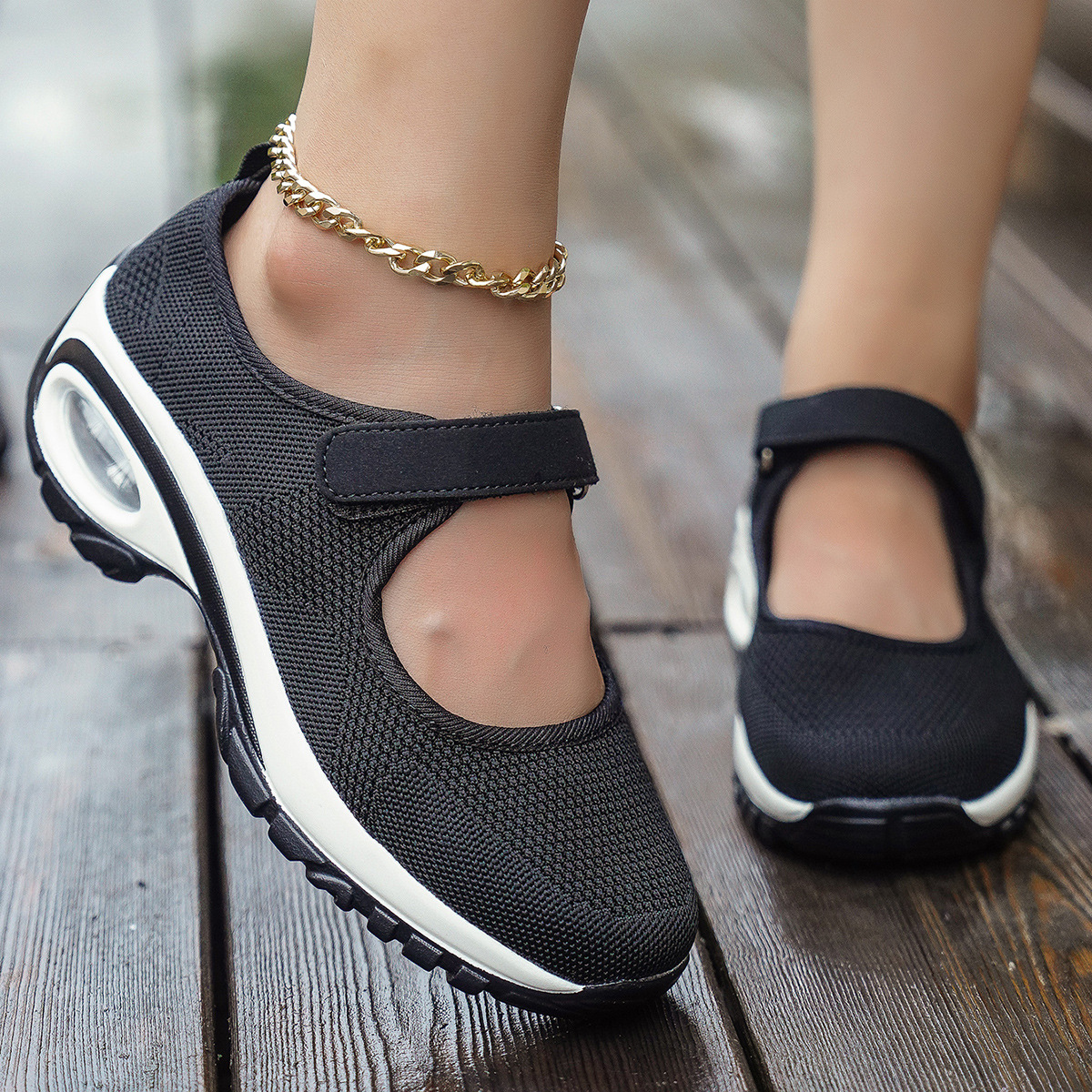 Women's Orthopedic Air Cushion Wedge Sneakers