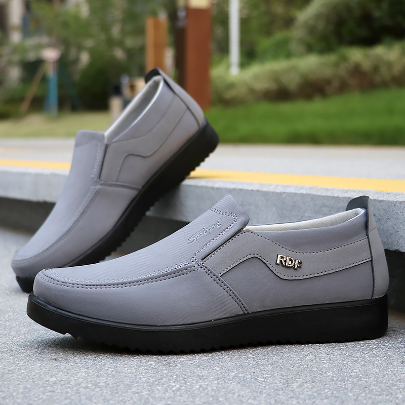 Men's Casual Breathable Rubber Sole Slip-On Sneakers