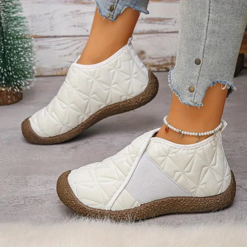 Women's Warm Waterproof Cotton Shoes