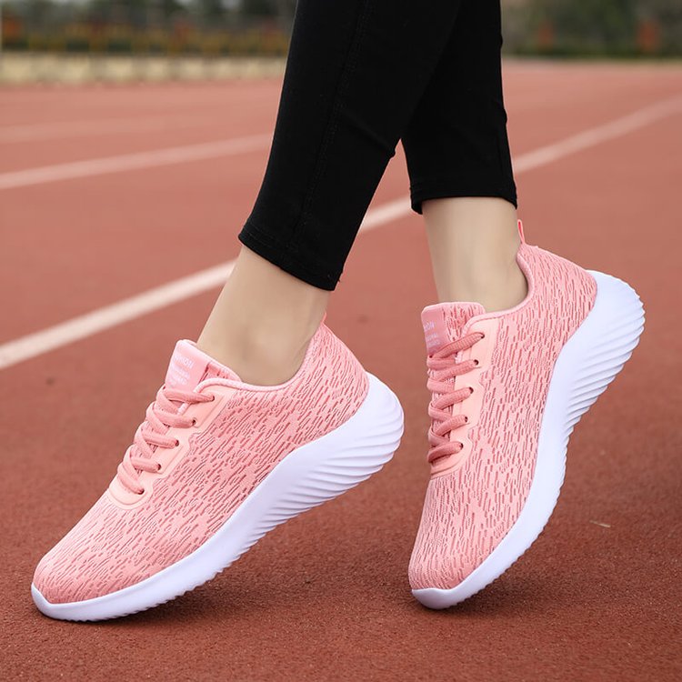 Women's New Mesh Colorful Breathable Half Shoes