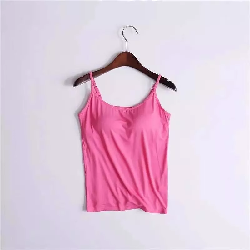 Tank With Built-In Bra - Buy More Save More