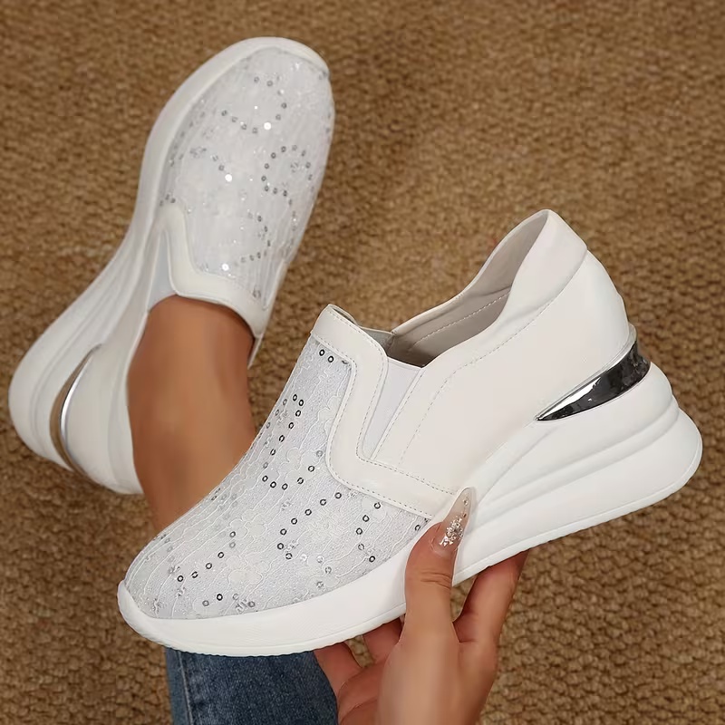 Women's Fashion Comfortable Thick-Soled Wedge Shoes