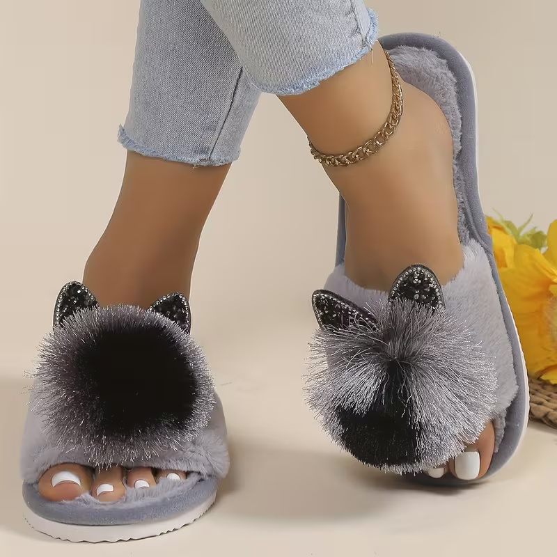 Women's All-Season Slip-On Moccasin Slippers