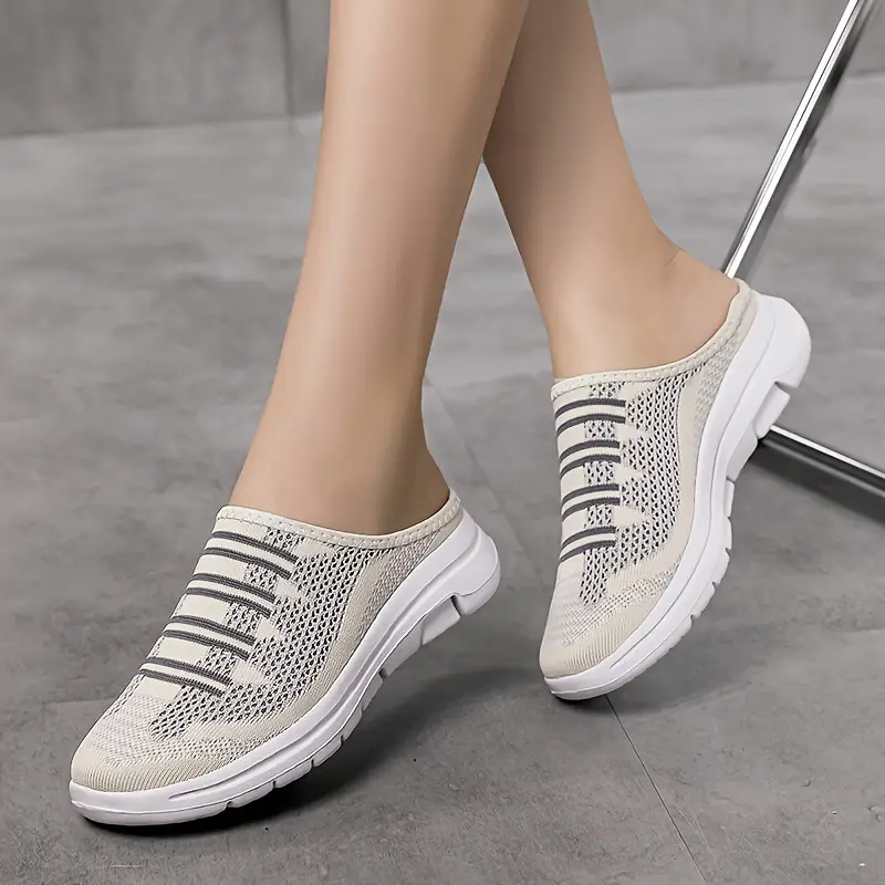 Women's Plus Size Casual & Lightweight Slip-On Sneakers
