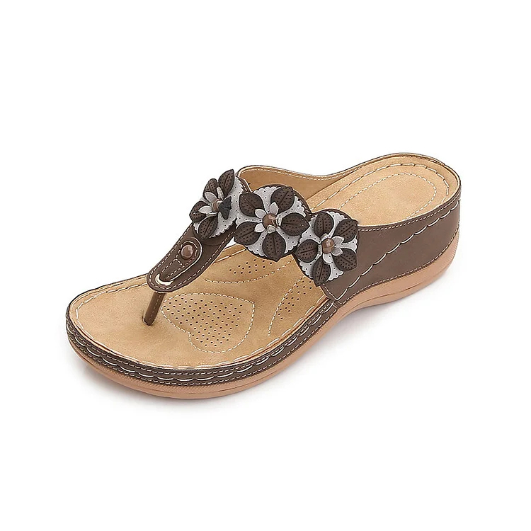 Women's Casual Wedge Flip-Flops