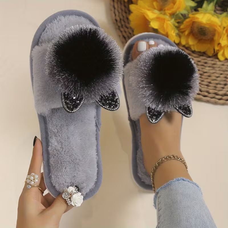 Women's All-Season Slip-On Moccasin Slippers