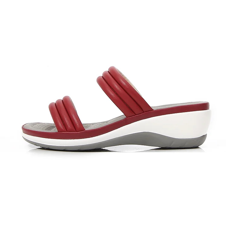 Women's Strappy Wedge Sandals