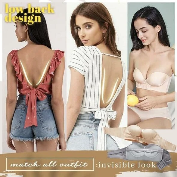 Invisible Strapless Non-slip Sexy No Steel Ring Tube Top