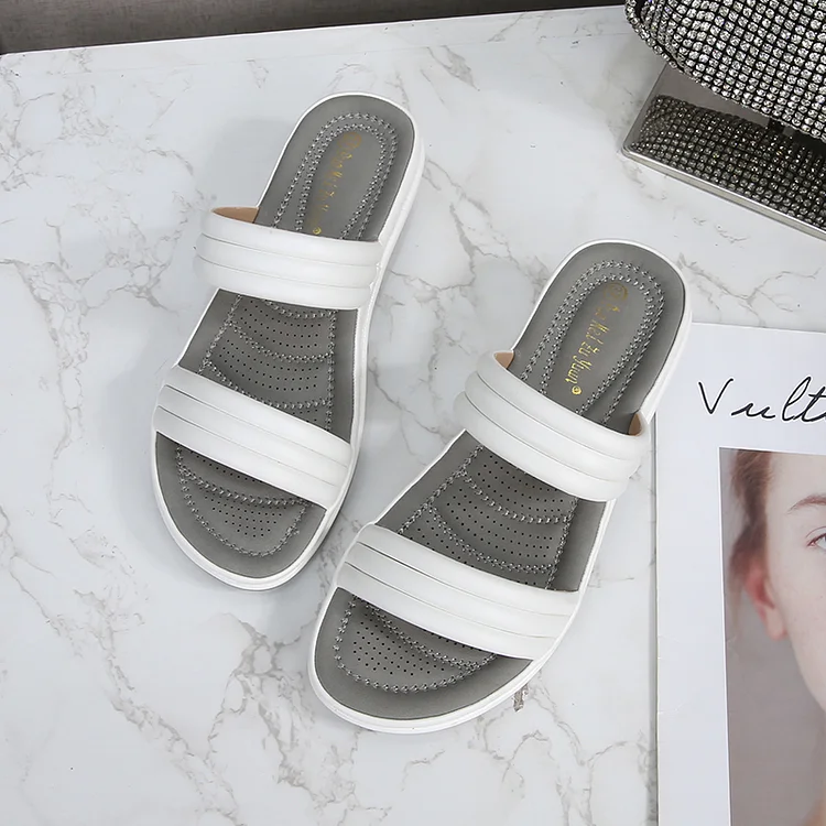 Women's Strappy Wedge Sandals