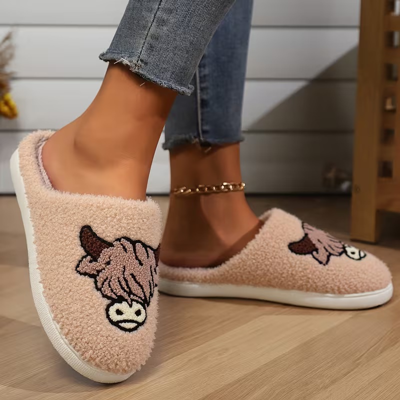 Women's Elegant Light Beige-Friendly Soft Sole Slippers