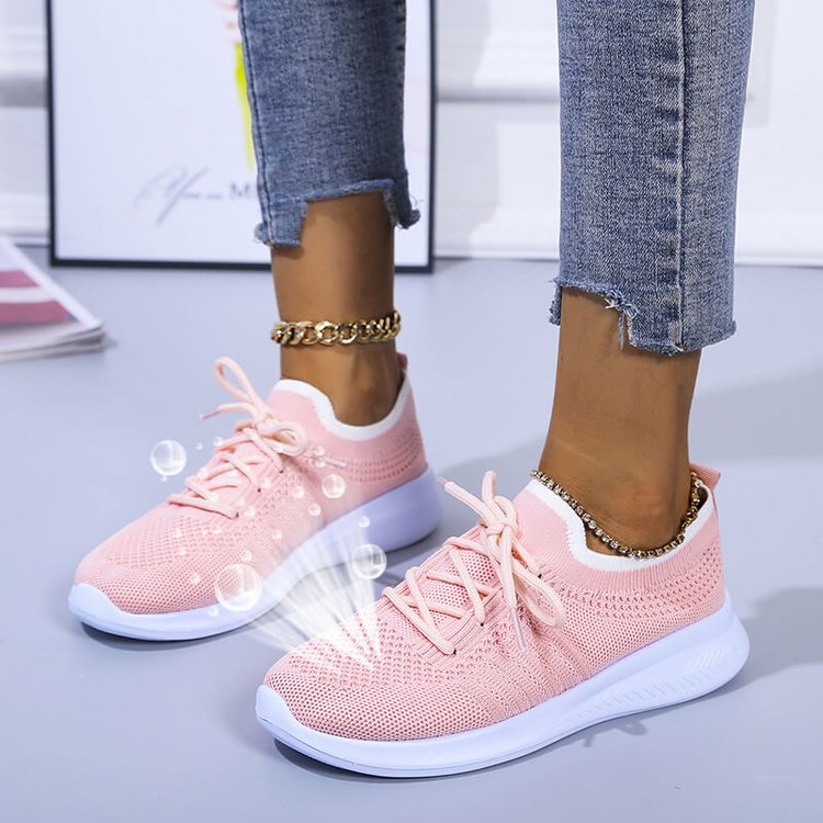 Women's Spring Fly Knit Lightweight Sneakers