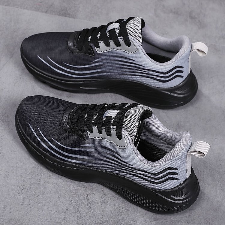 Women's Candy Color Lace-Up Mesh Sneakers