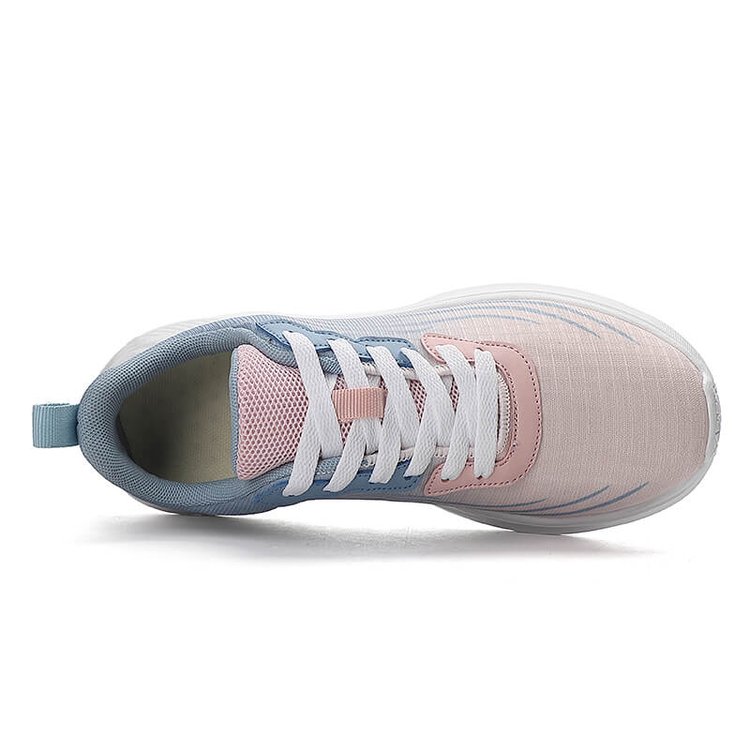 Women's Candy Color Lace-Up Mesh Sneakers