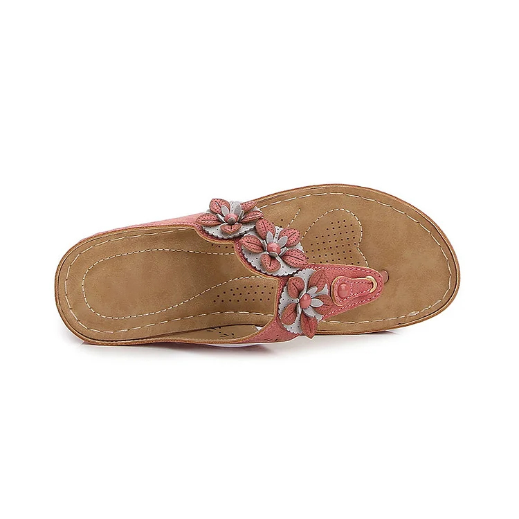 Women's Casual Wedge Flip-Flops