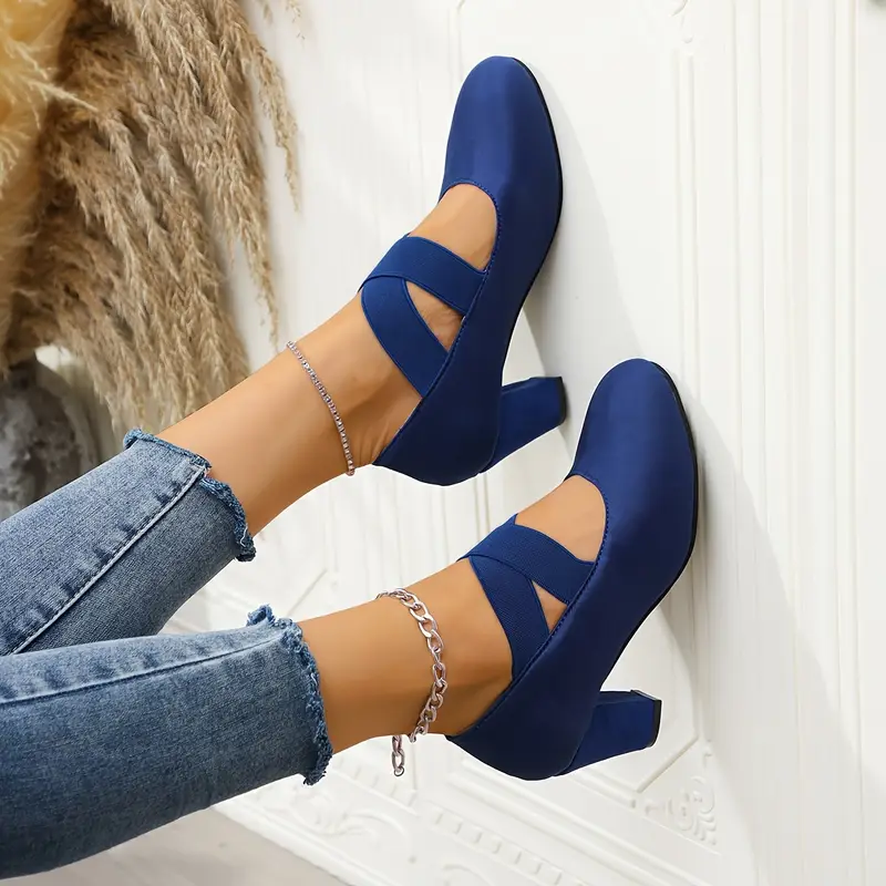 Women's Crisscross Strap Elegant High Heels (2.26IN)