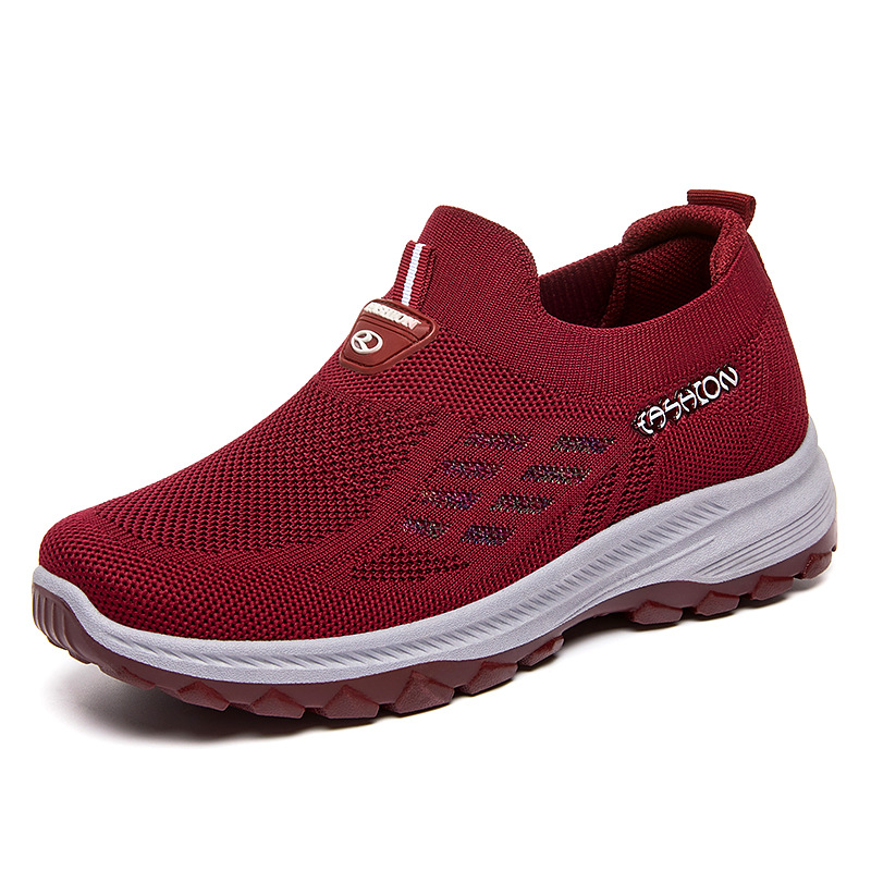 Breathable Lightweight Fly Woven Running Shoes