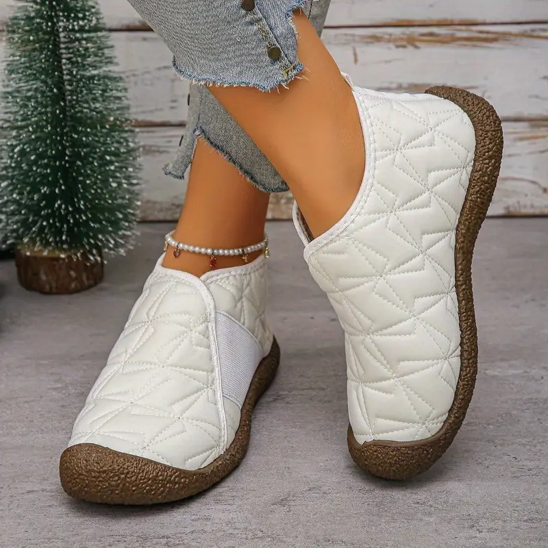 Women's Warm Waterproof Cotton Shoes