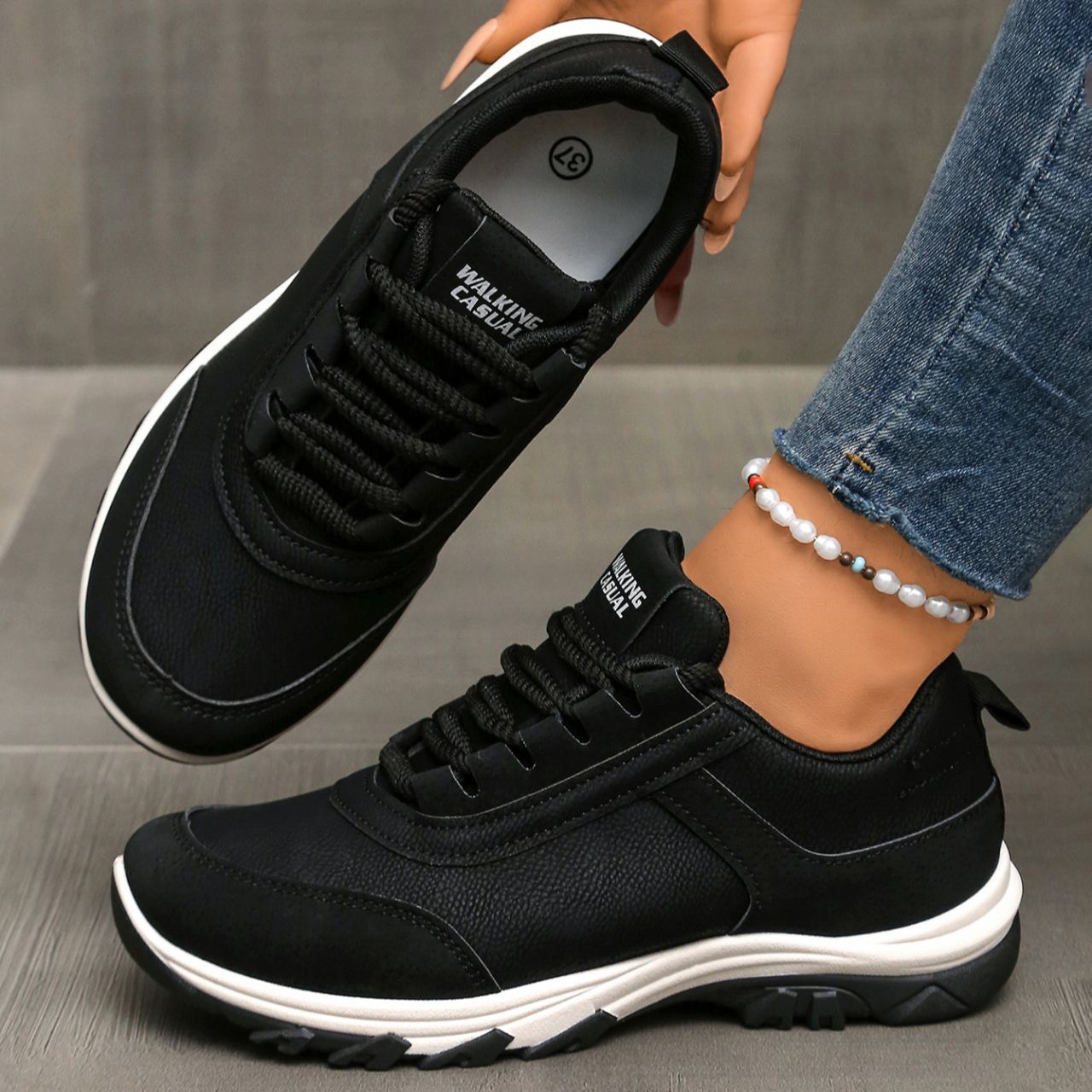 Colorblock Comfortable Breathable Casual Sneakers