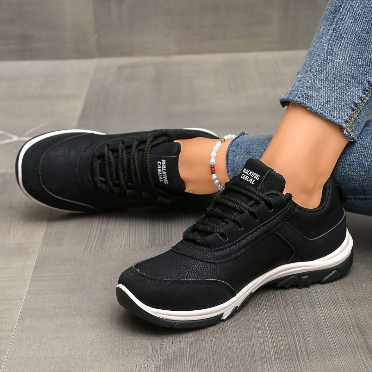 Colorblock Comfortable Breathable Casual Sneakers