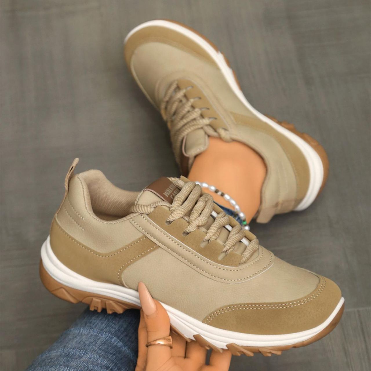 Colorblock Comfortable Breathable Casual Sneakers