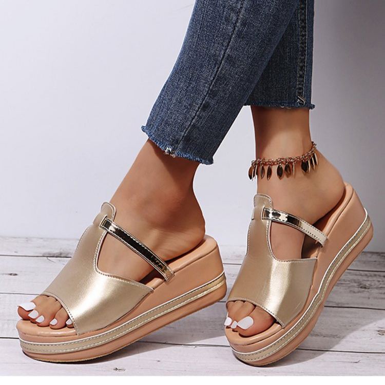Women's Slip-on Casual Wedge Sandals