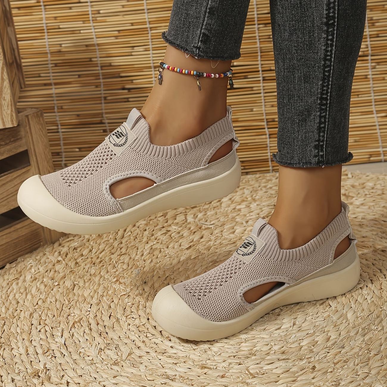 Women's Summer Hollow-Out Knit Breathable Shoes