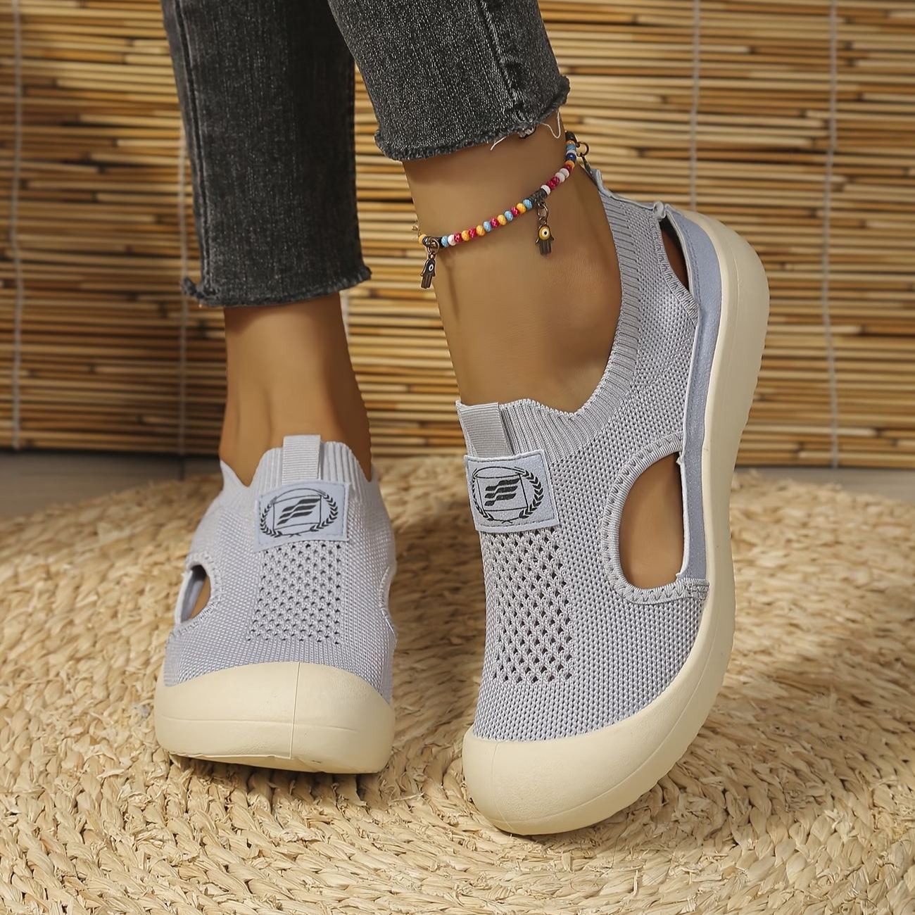 Women's Summer Hollow-Out Knit Breathable Shoes