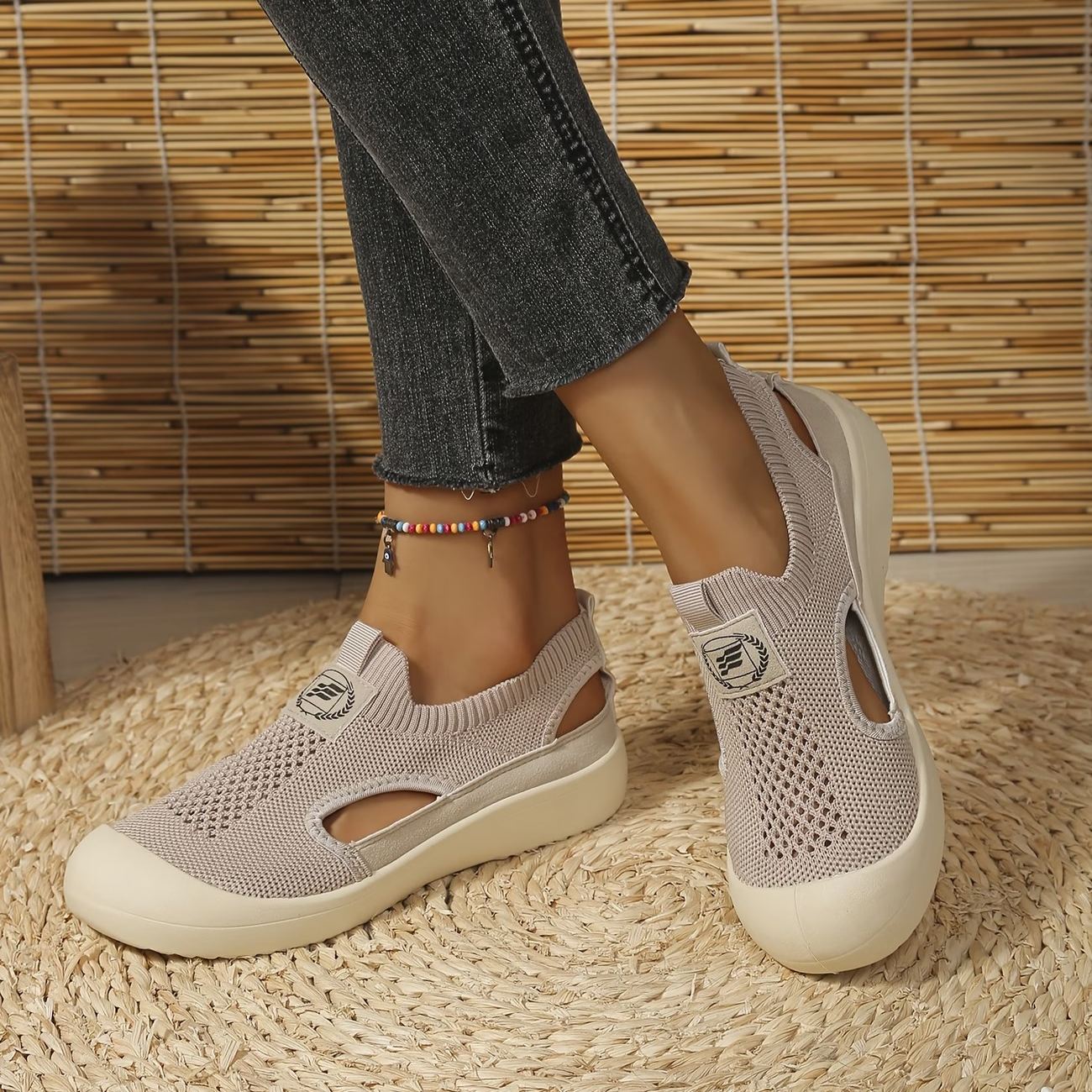 Women's Summer Hollow-Out Knit Breathable Shoes