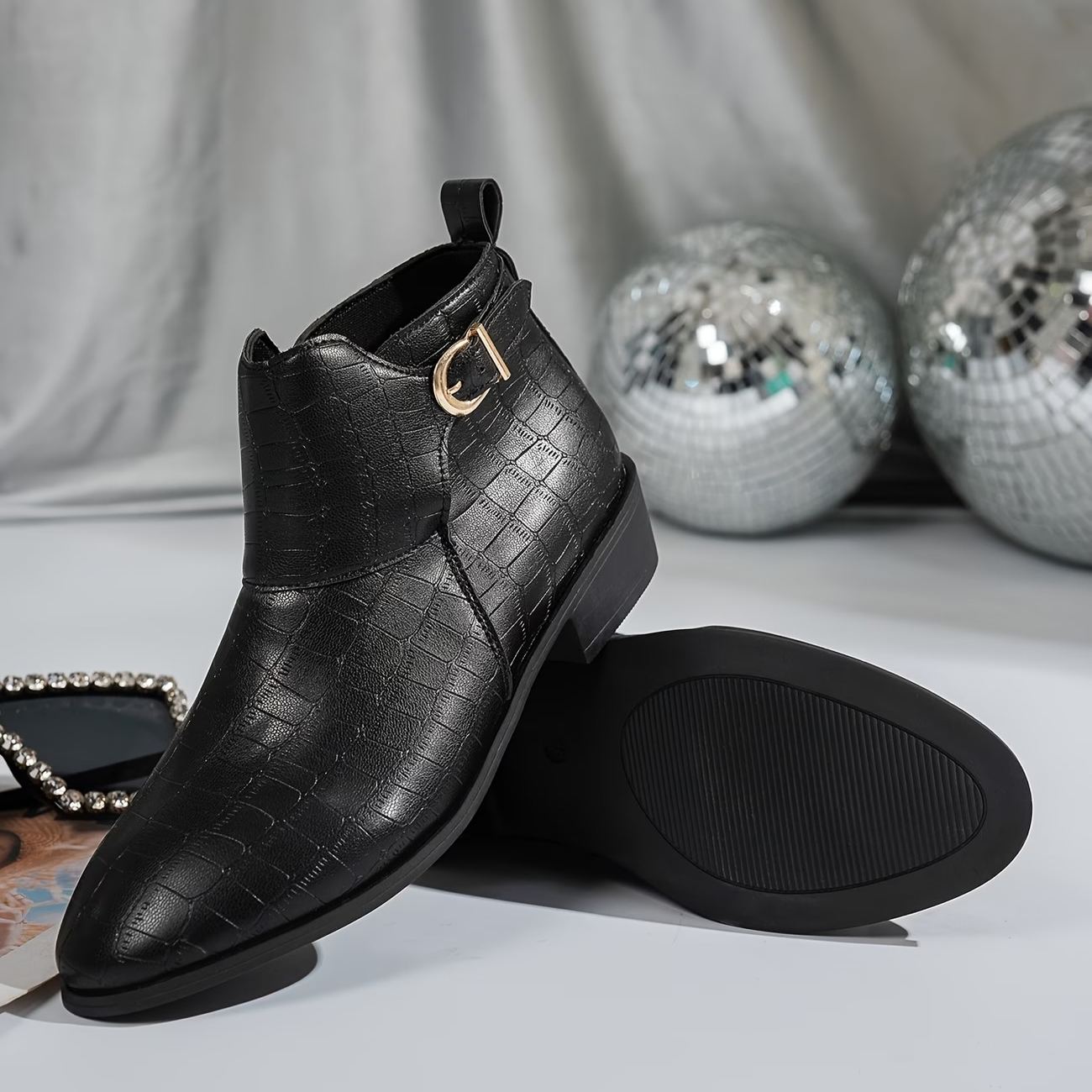 Women's Easy Classic Design Pointed Toe Genuine Ankle Boots