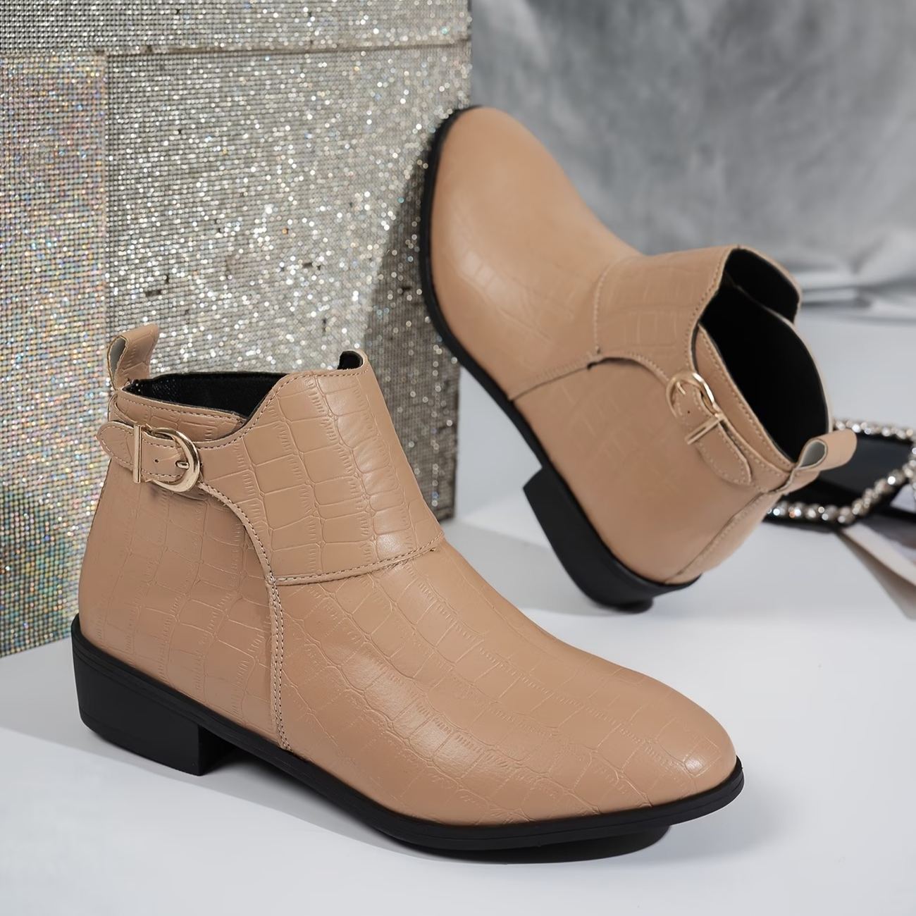 Women's Easy Classic Design Pointed Toe Genuine Ankle Boots