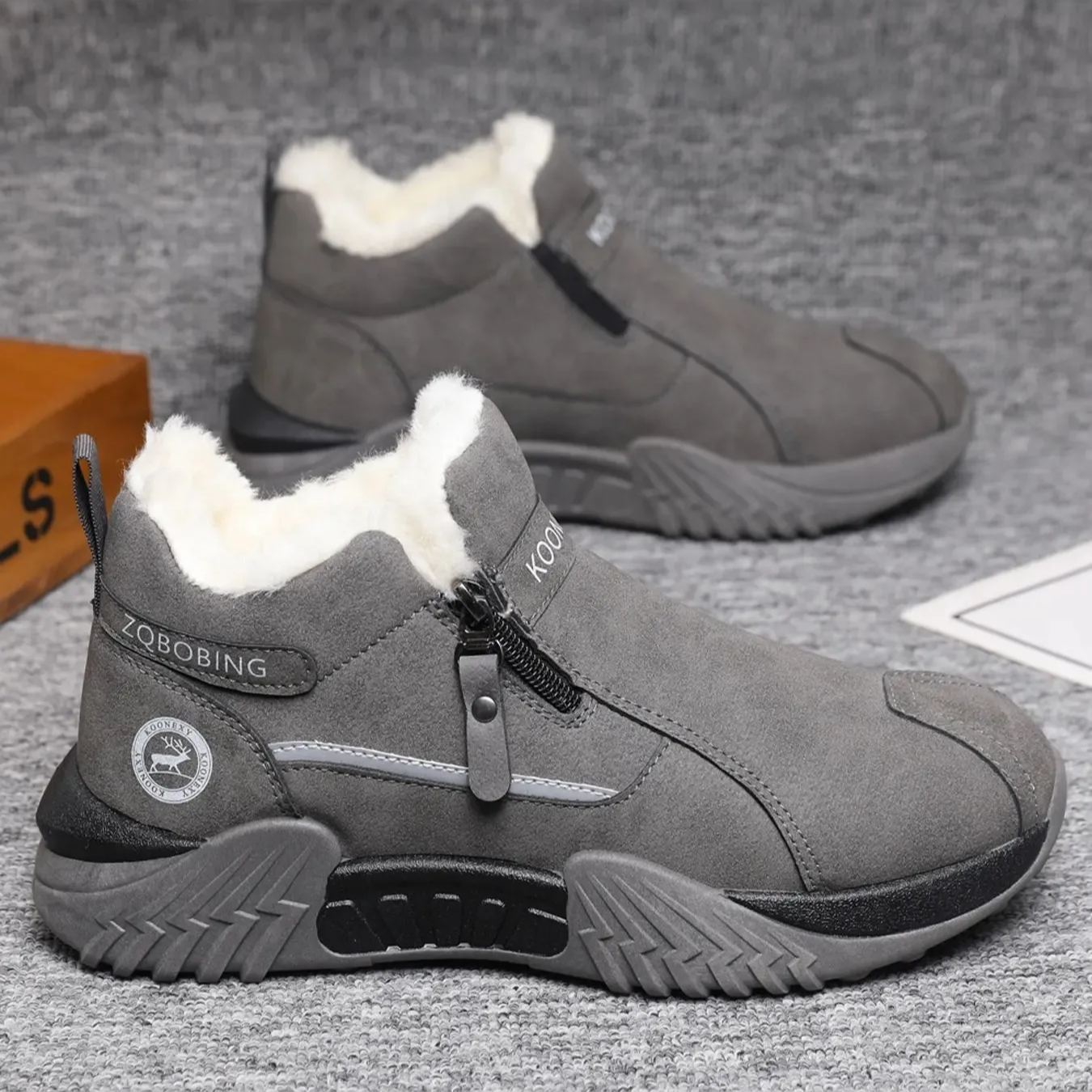 Unisex Winter Snow Casual Ankle Boots