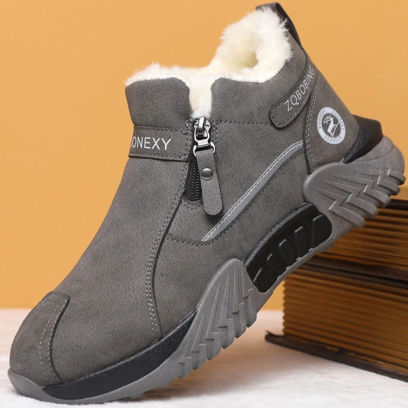 Unisex Winter Snow Casual Ankle Boots