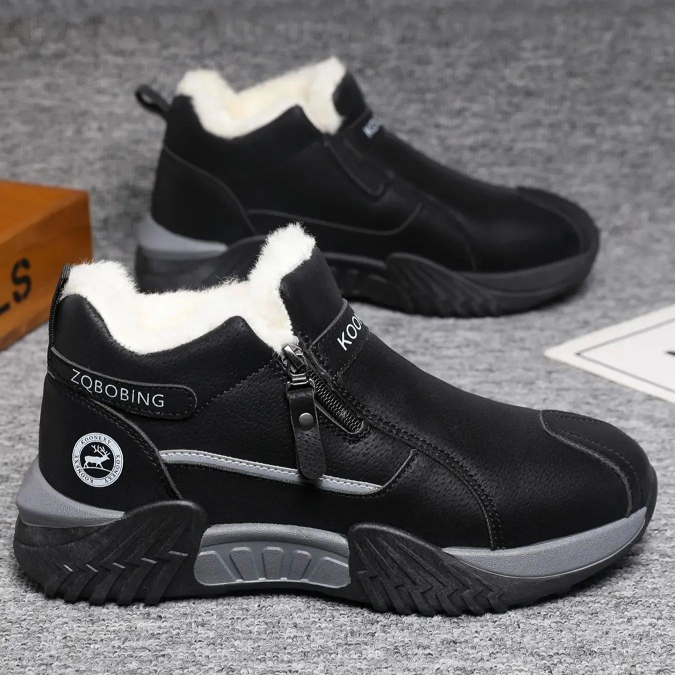 Unisex Winter Snow Casual Ankle Boots