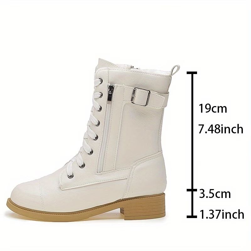 Women's Vintage Classic Simple Cool Durable Mid-calf Boots
