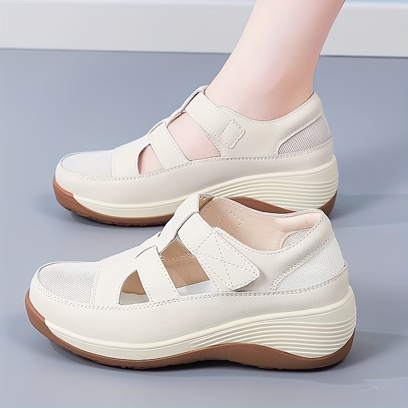Women's Breathable Lightweight Low-Top Round Toe Casual Shoes