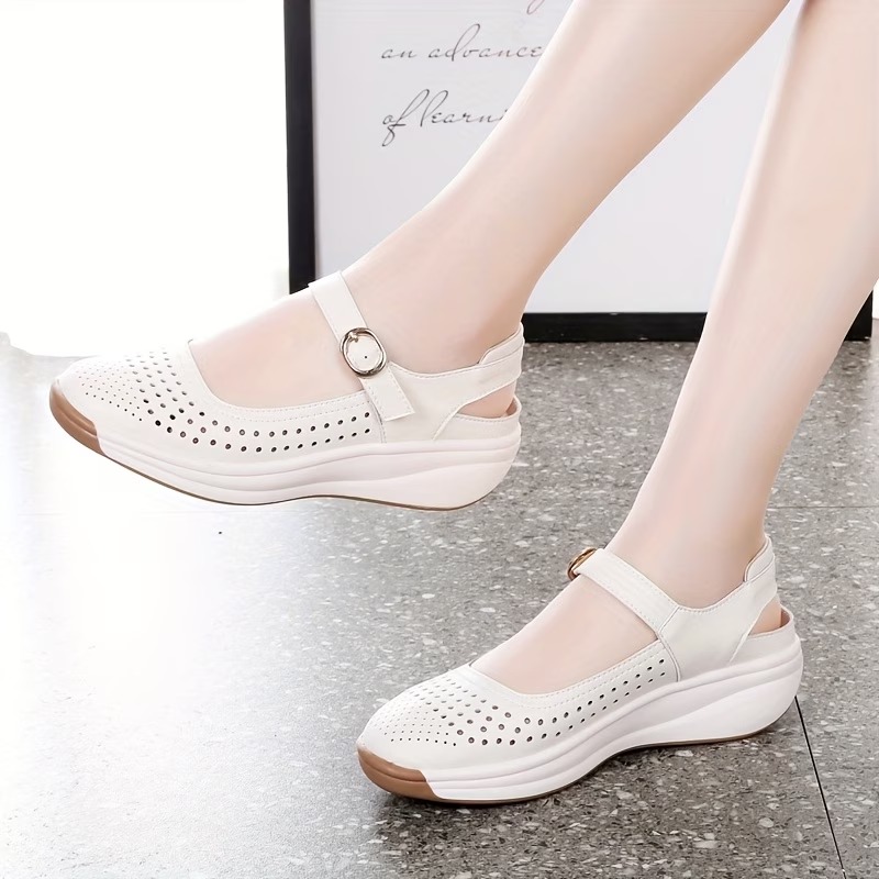 Women's Thick-Soled Height-Increasing Casual Sports Shoe