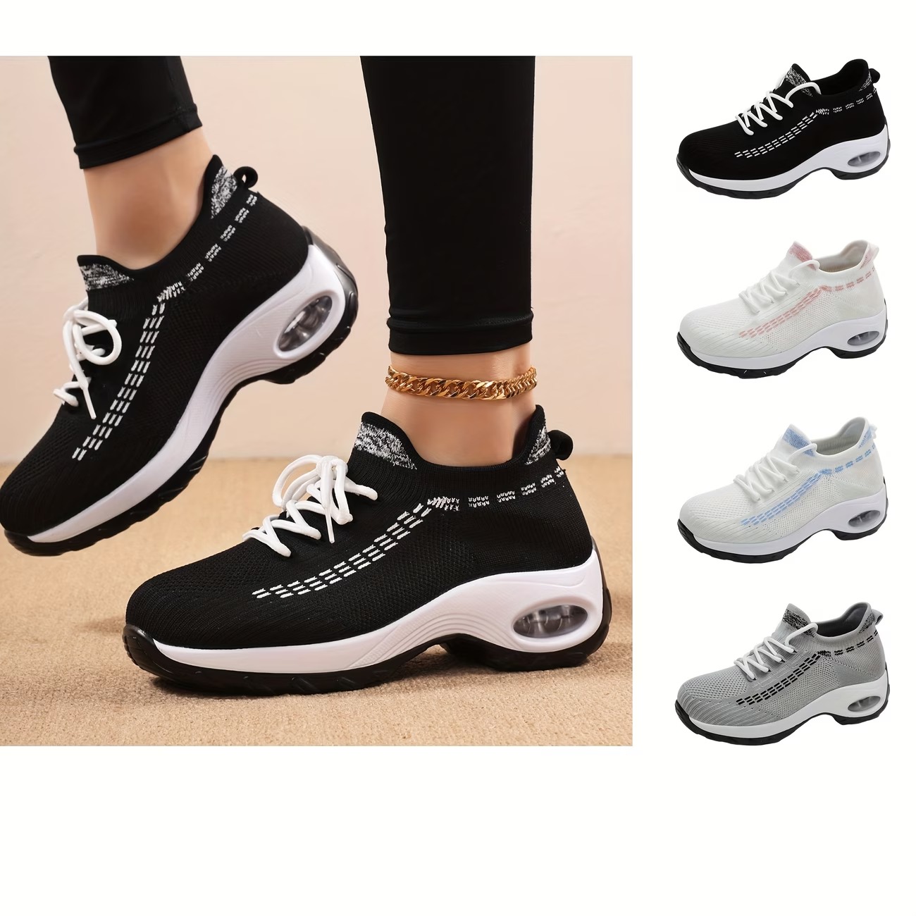 Women's Comfortable and Height-increasing Casual Shoes