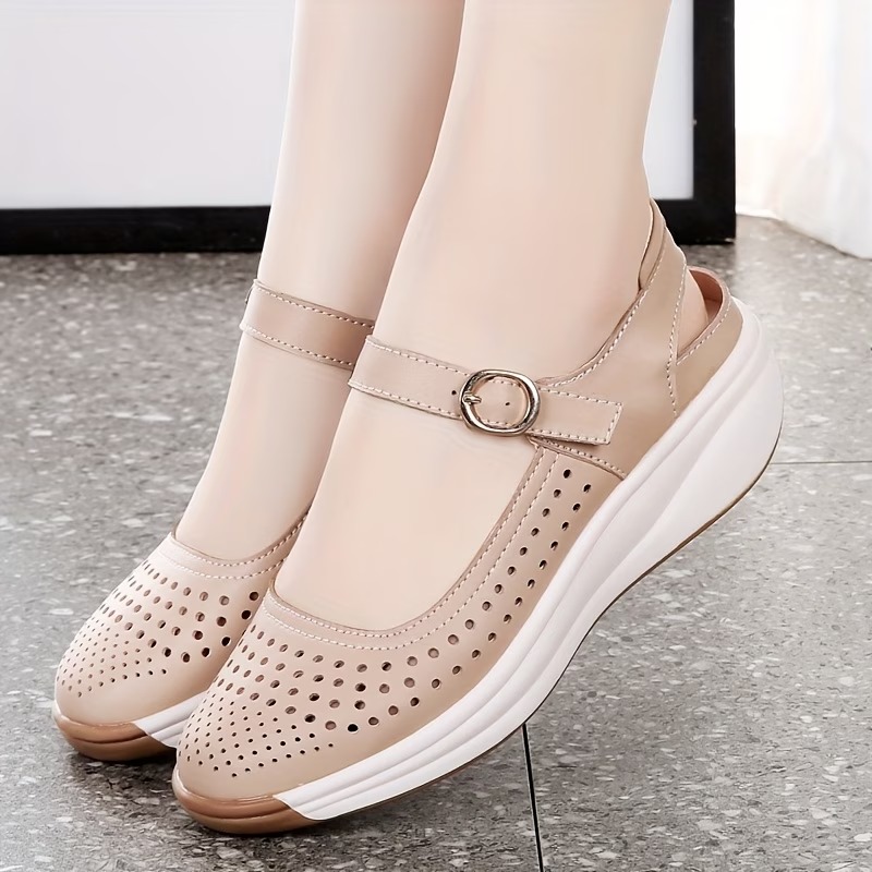 Women's Thick-Soled Height-Increasing Casual Sports Shoe