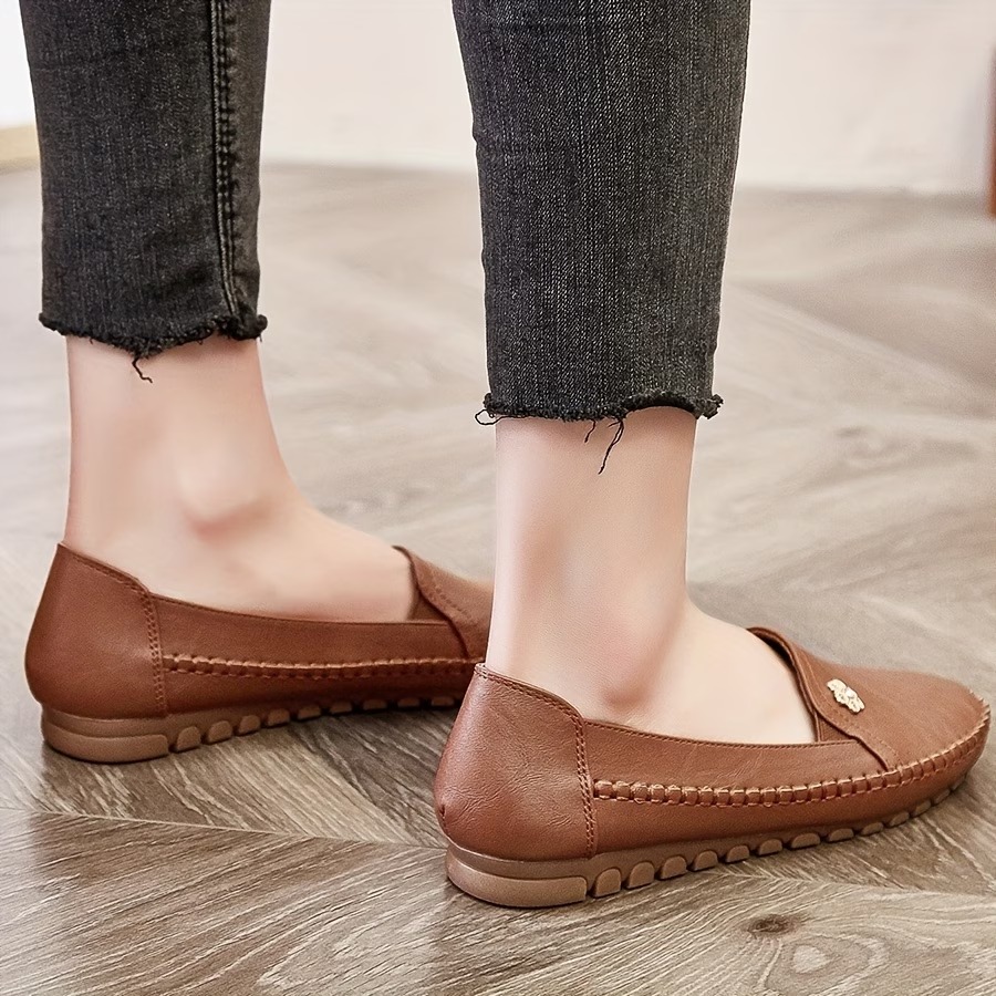 Women's Non-Slip Lightweight Comfortable Penny Loafers