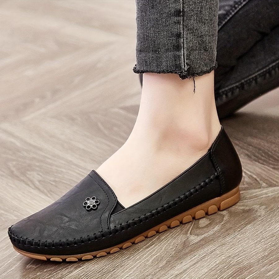 Women's Non-Slip Lightweight Comfortable Penny Loafers