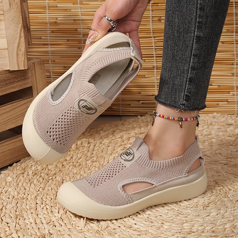 Women's Summer Hollow-Out Knit Breathable Shoes
